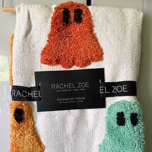 Rachel Zoe Colorful Ghost Blanket NWT